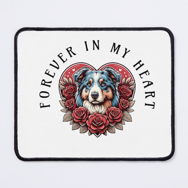 Item preview, Australian Shepherd Dog Memorial designed and sold by TheAnimalZ00.
