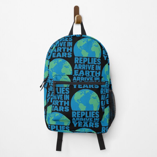Item preview, Replies Arrive in Earth Years – Funny Slow Reply Humor Design designed and sold by TeeTimeTreasure.