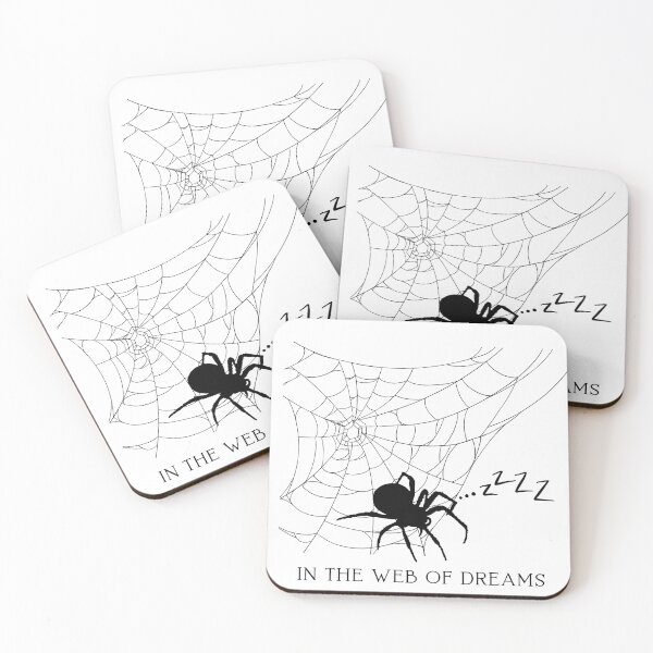 Item preview, In the Web of Dreams - Spider and Web Ilustration designed and sold by Asidesign.