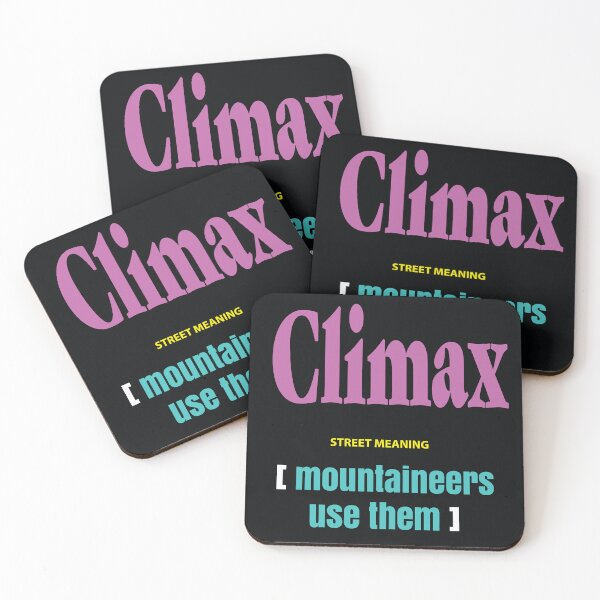 Artikelvorschau, Climax T-Shirt-Typo-Design von Robert Hills entworfen und verkauft von Robert Hills.