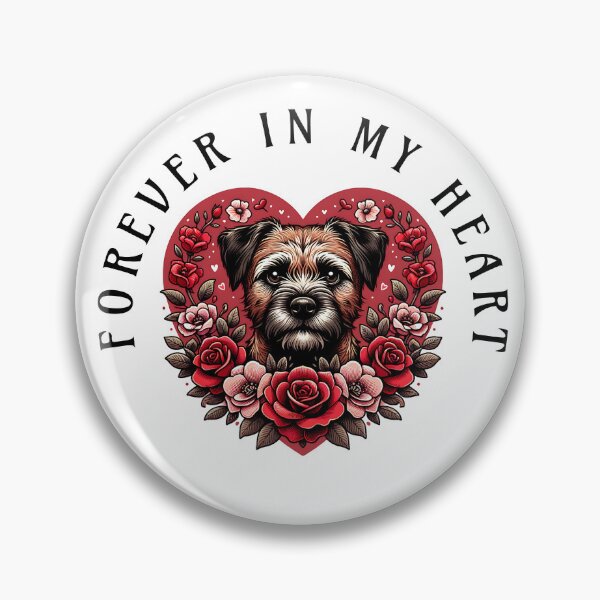 Item preview, Border Terrier Dog Memorial  designed and sold by TheAnimalZ00.