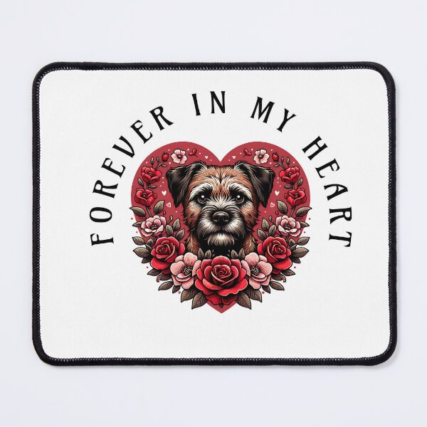 Item preview, Border Terrier Dog Memorial designed and sold by TheAnimalZ00.