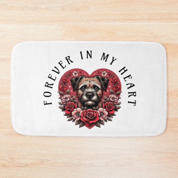 Item preview, Border Terrier Dog Memorial  designed and sold by TheAnimalZ00.