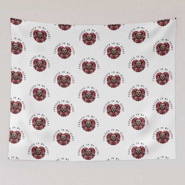 Item preview, Border Terrier Dog Memorial  designed and sold by TheAnimalZ00.