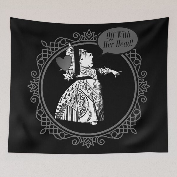 Item preview, Off With Her Head! - Queen Of Hearts - Alice In Wonderland designed and sold by Gypsy  Queen.