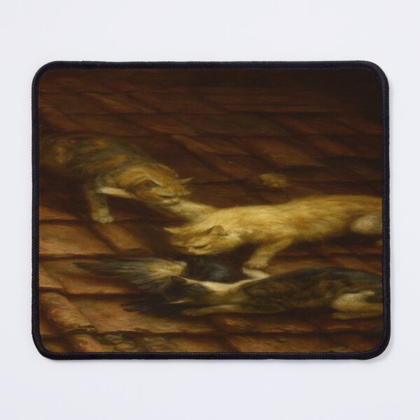 Item preview, The Battle of the Rooftop designed and sold by Enchanting Art Vista.