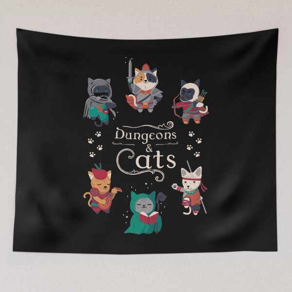 Item preview, Dungeons And Cats 2.0 Essential  designed and sold by OscarVelazq.