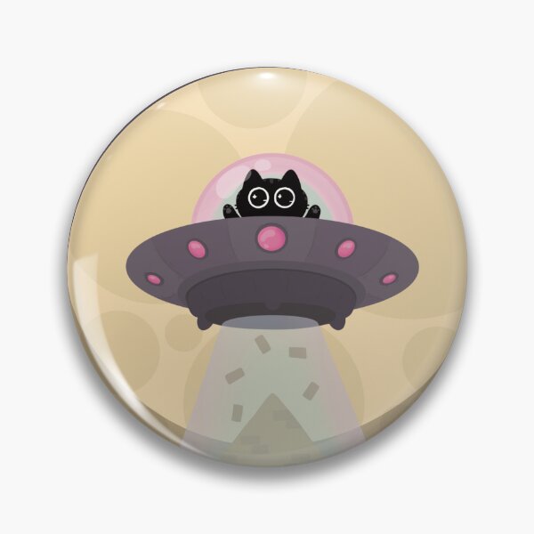 Item preview, The Great Alien Kitty Caper designed and sold by The Cosmic kitten.