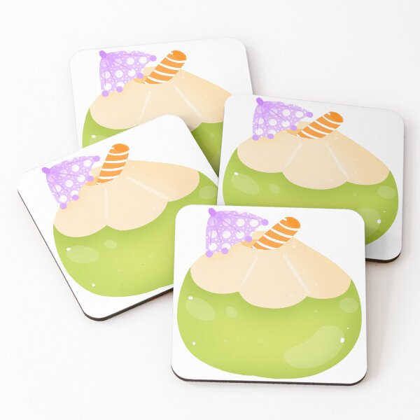 Item preview, Cute coconut  designed and sold by KJackArtwork.