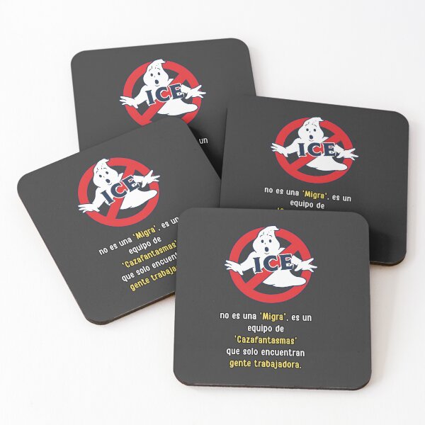 Item preview, Anti-ICE Ghostbusters Aren't Migra They Just Find Hardworking People Latino Humor designed and sold by DibuHumor.