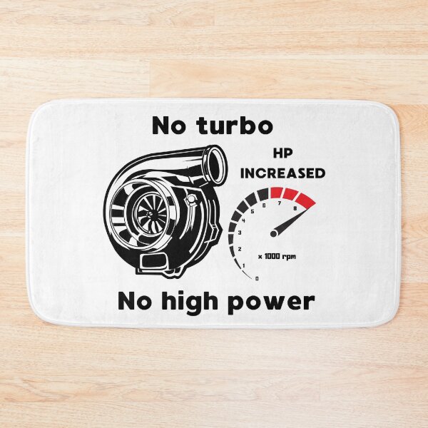 Item preview, No turbo No high power  designed and sold by InfinitiTees.