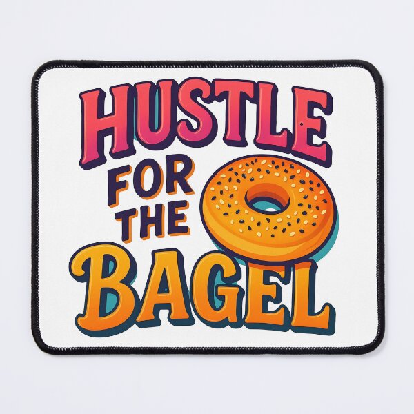 Item preview, nyc bagel, breakfast for champions, bakery, salmon, bagels designed and sold by TrueArtVibes.