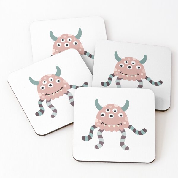 Item preview, Cute Monster - Funny Halloween Creature designed and sold by Julza Art.