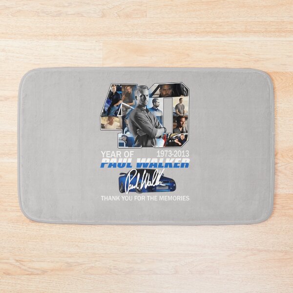 Item preview, 40-Years-Of-Fast-And-Furious-19732013-Paul-Walker-Signature-Thank-You-For-The-Memories--Designer-Cl designed and sold by MathewEmmeric.