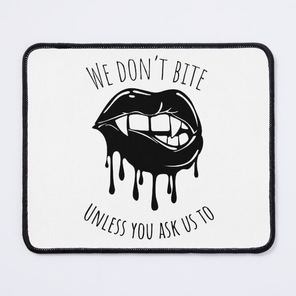Item preview, We Don't Bite - black designed and sold by ObviAshley.
