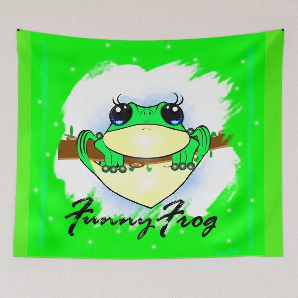 Item preview, Funny Frog  designed and sold by Shirley cute art .
