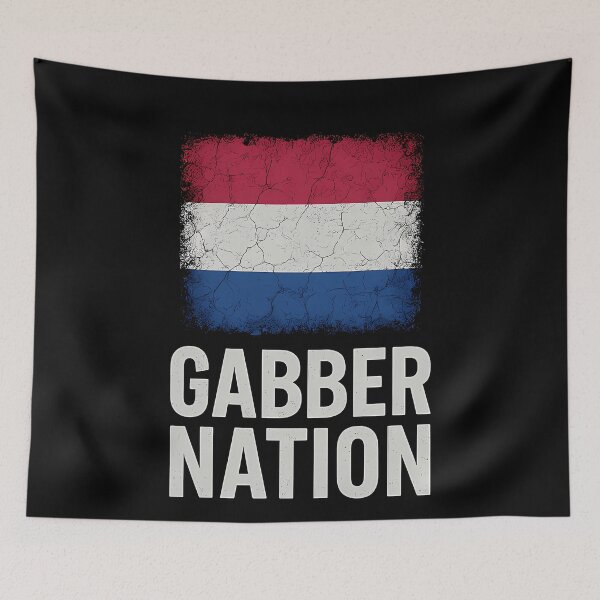 Item preview,  Gabber Nation Distressed Dutch Flag  designed and sold by k3rstman1.
