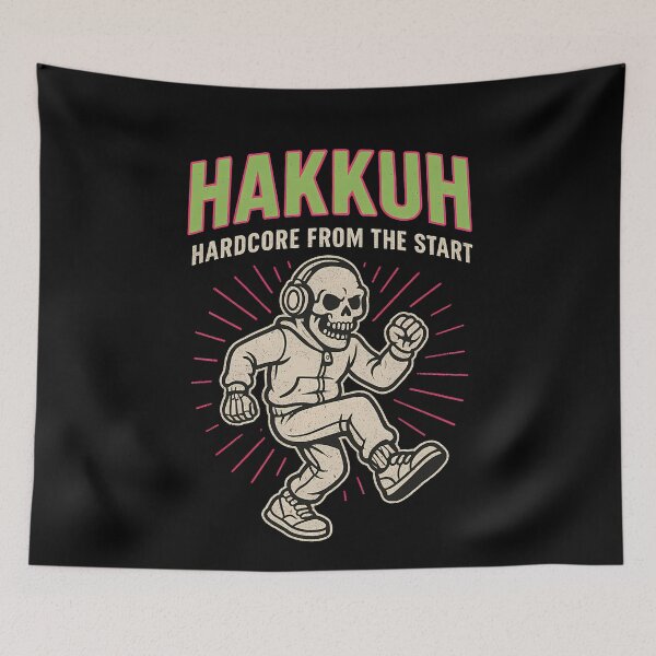 Item preview, Hakkuh Hardcore From The Start designed and sold by k3rstman1.