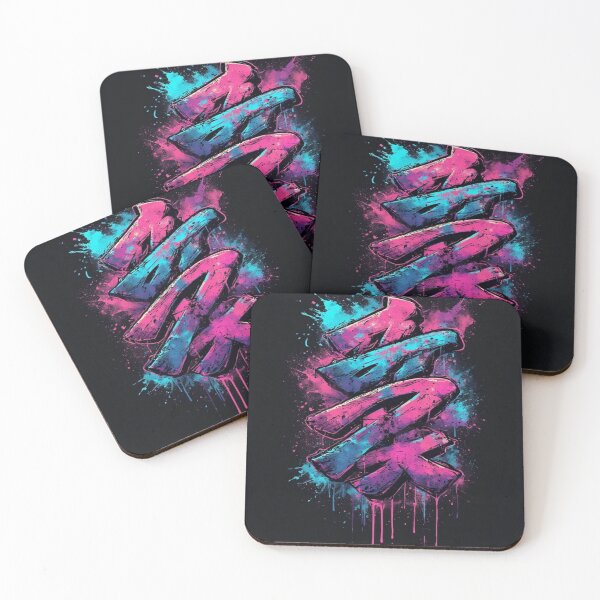 Item preview, Japanese Kanji Graffiti Neon Art – Bold Spray Paint Streetwear Design #1 designed and sold by Graffiti Oni.