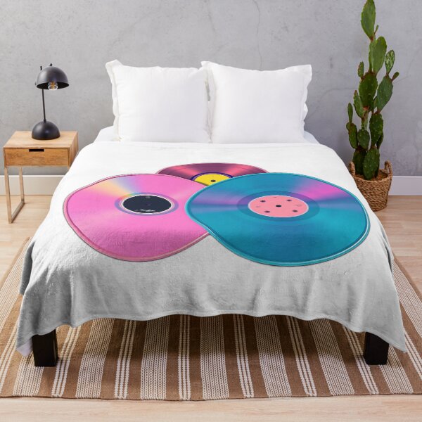 Item preview, Retro Vinyl Records with Cassette Tape Elements designed and sold by sharon1210.