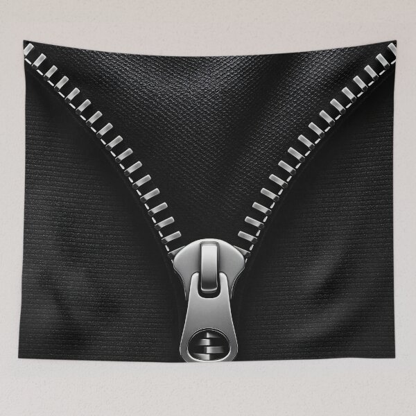 Item preview, Silver Zipper designed and sold by Kaleidoscope Print.