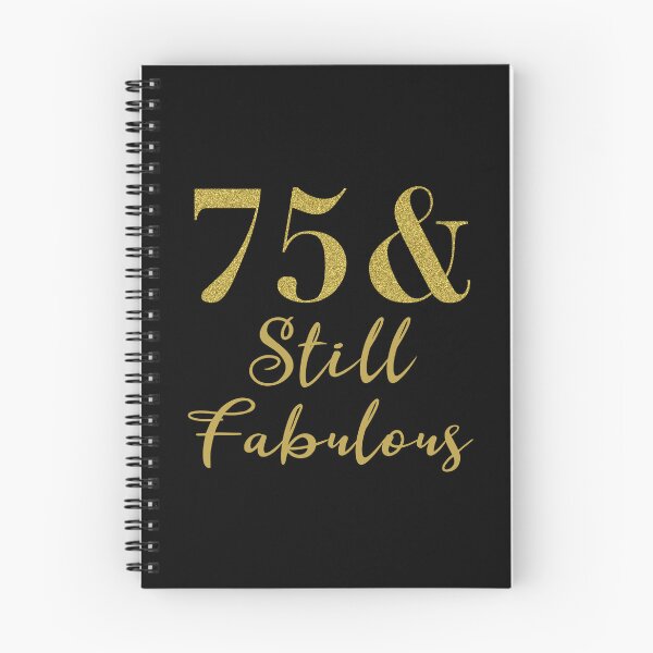 Item preview, 75th Birthday For Women Still Fabulous designed and sold by thepixelgarden.