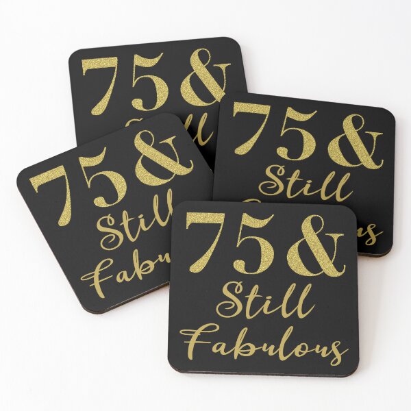Item preview, 75th Birthday For Women Still Fabulous designed and sold by thepixelgarden.