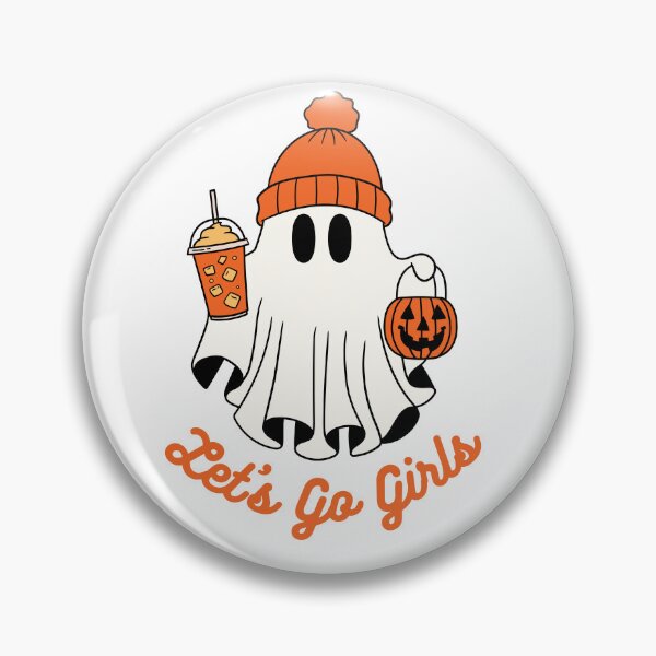 Item preview, Let's Go Girls! Cute Autumn Ghost with a PSL designed and sold by ObviAshley.