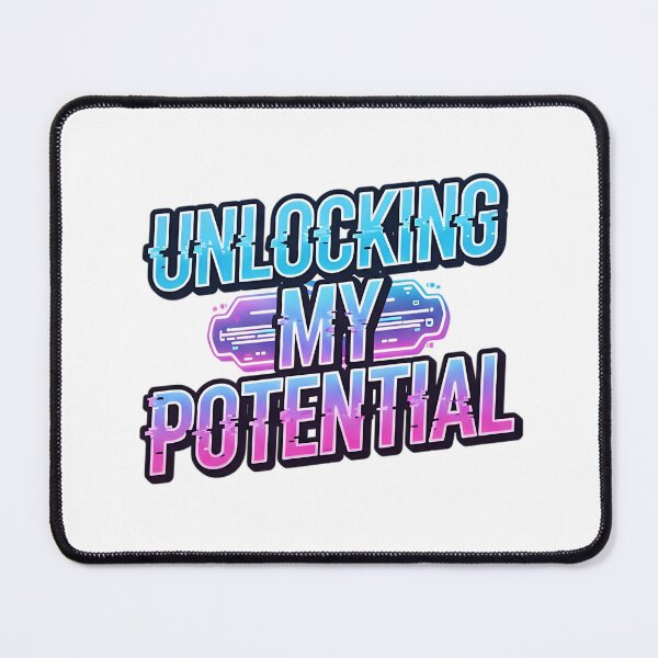 Item preview, Unlocking My Potential 2025 Futuristic T-Shirt designed and sold by MofazStyle.