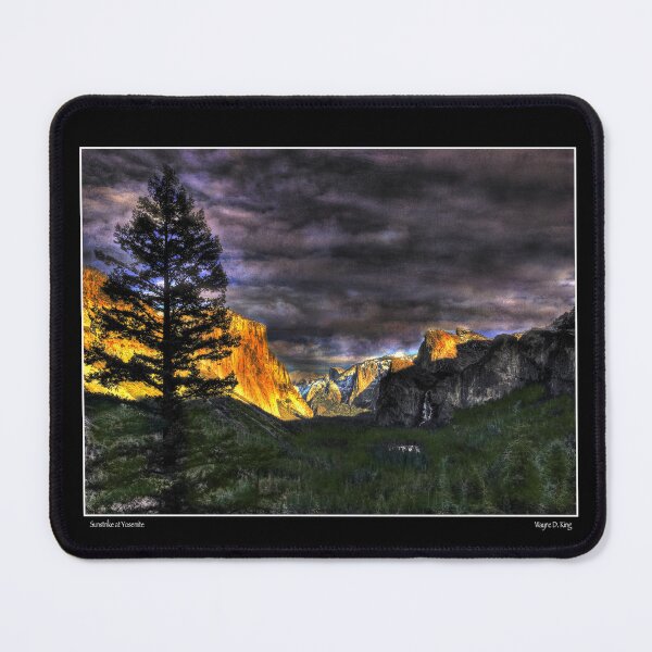 Item preview, Sunstrike at Yosemite Fine Art Poster designed and sold by Wayne King.