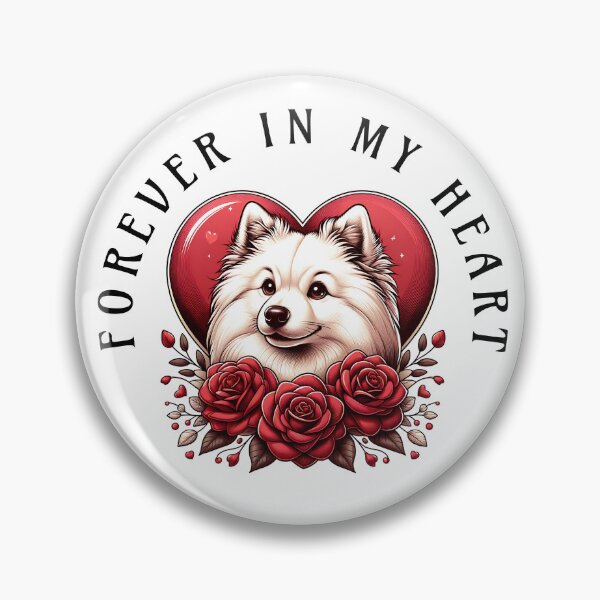 Item preview, American Eskimo Dog Memorial  designed and sold by TheAnimalZ00.