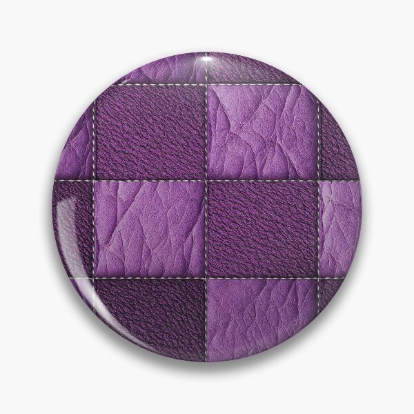 Item preview, Violet Leather Patchwork designed and sold by Kaleidoscope Print.