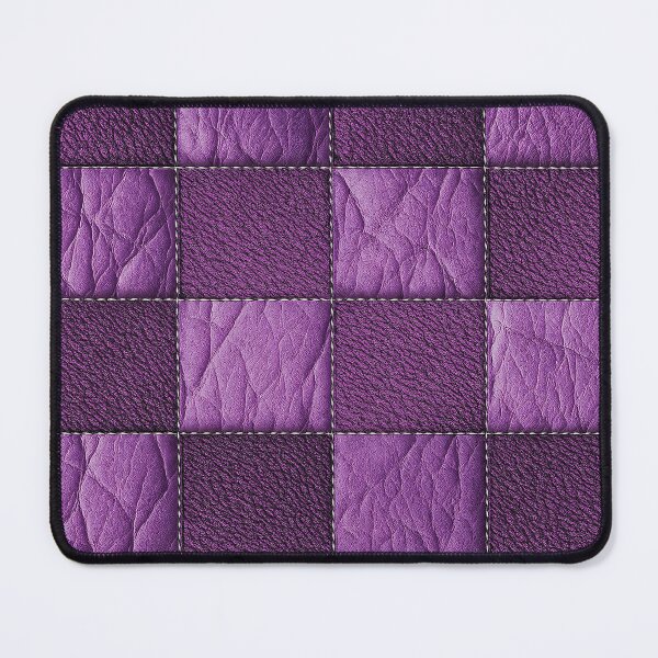 Item preview, Violet Leather Patchwork designed and sold by Kaleidoscope Print.