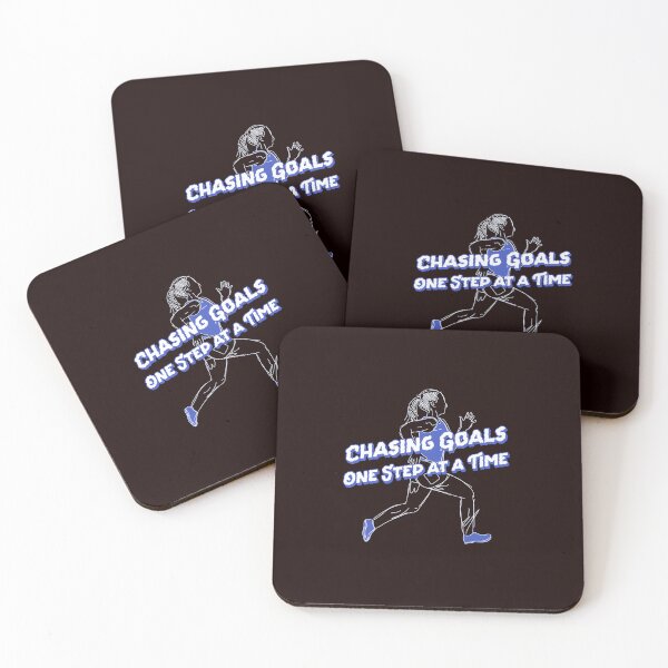 Item preview, Chasing Goals One Step at a Time women joggers designed and sold by ssun18.
