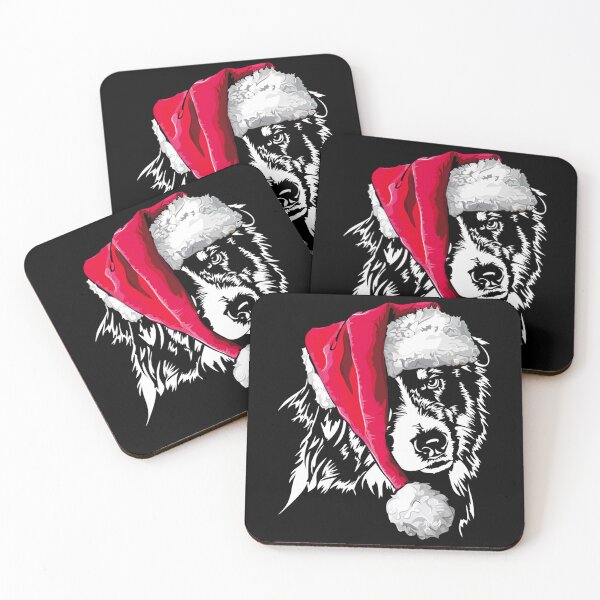 Item preview, Funny Australian Shepherd Aussie Santa Christmas dog gift designed and sold by saldcharig.