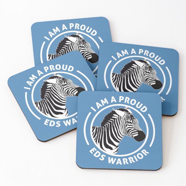 Item preview, I Am A Proud Zebra Strong EDS Warrior designed and sold by Designs by Jesabee.