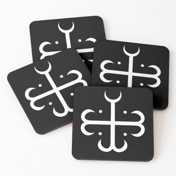Item preview, Vandalic Cross - White on Black designed and sold by joshcartoonguy.