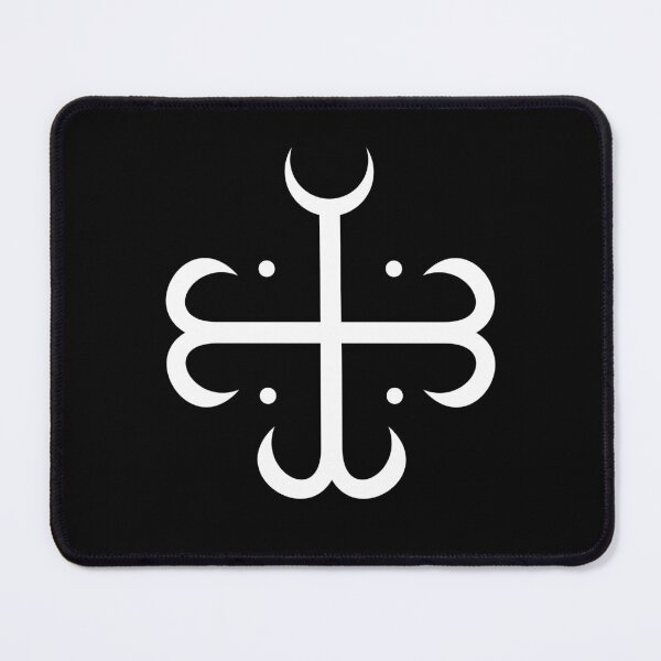 Item preview, Vandalic Cross - White on Black designed and sold by joshcartoonguy.