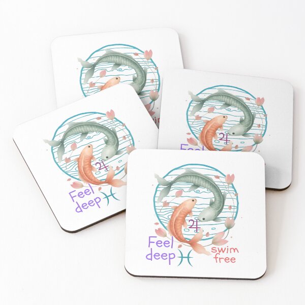 Item preview, Feel Deep. Swim Free- Dream Wild. Flow Soft designed and sold by PixelInfinite.