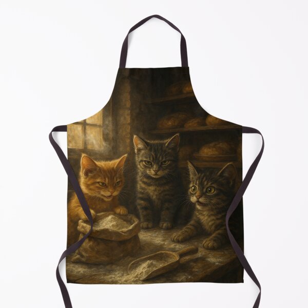 Item preview, Kittens in the Bakery designed and sold by Enchanting Art Vista.