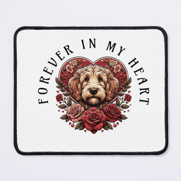 Item preview, Goldendoodle Dog Memorial  designed and sold by TheAnimalZ00.