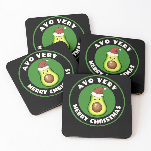Item preview, Funny Avocado Guac Christmas Pun - Avo Very Merry Christmas designed and sold by saldcharig.
