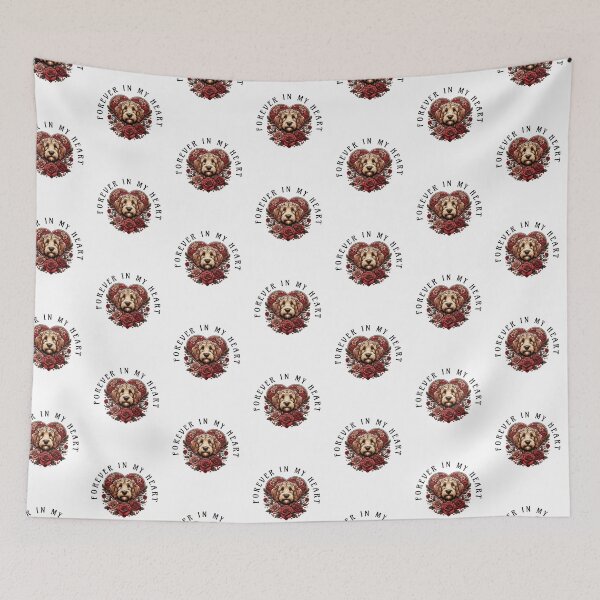 Item preview, Goldendoodle Dog Memorial  designed and sold by TheAnimalZ00.