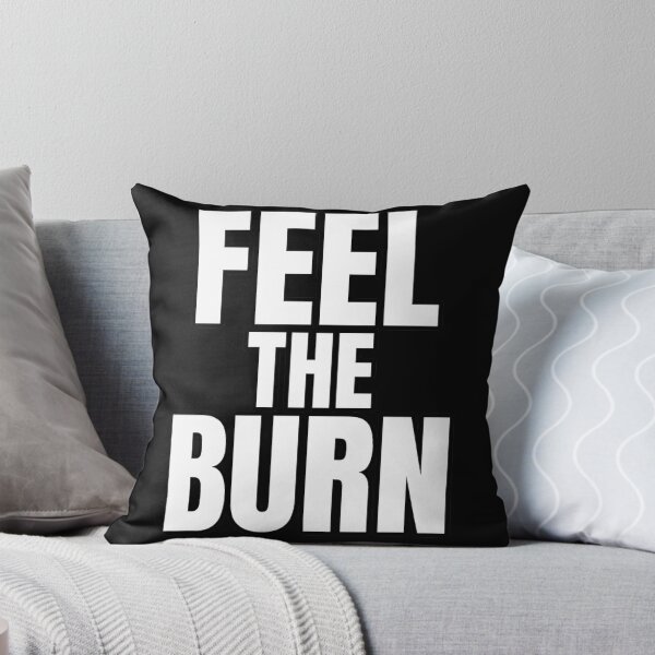 Item preview, Feel the Burn – Workout Motivation designed and sold by Howling Ink.