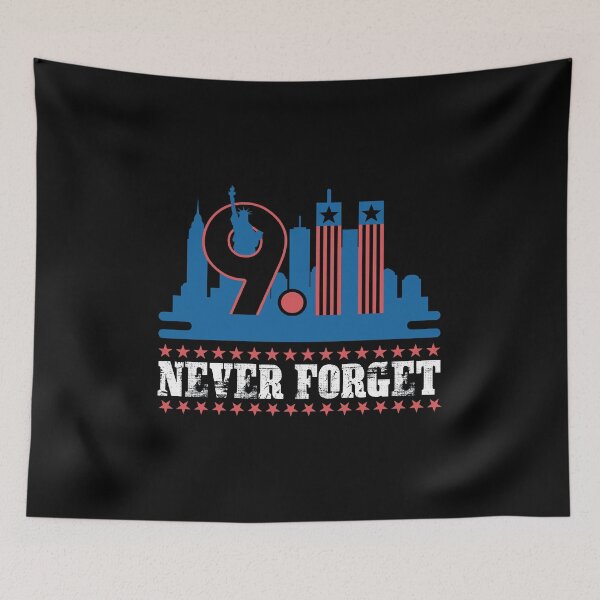 Item preview, Never Forget September 11 2001 Memorial Day American Flag designed and sold by gear-posters.