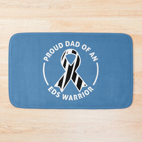 Item preview, Proud Dad of an EDS Warrior - Zebra Ribbon Awareness Design designed and sold by Designs by Jesabee.