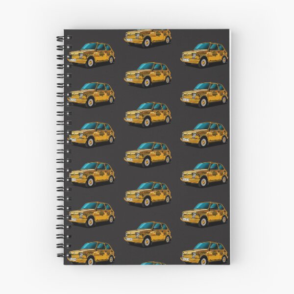 Item preview, Realistic Drawing of a Golden 126p Car designed and sold by SylwiaCarArt.