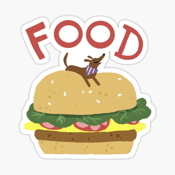 Festive Fourth - Food?!?! Sticker