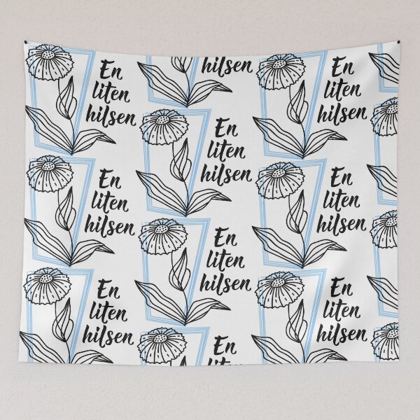 Item preview, En liten hilsen. Norwegian text: A little greeting. designed and sold by pidzam4e.