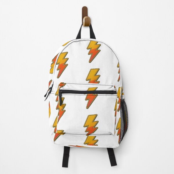 Item preview, Lightning bolt enamel pin isolated on transparent background, AI Generated designed and sold by dvoevnore.